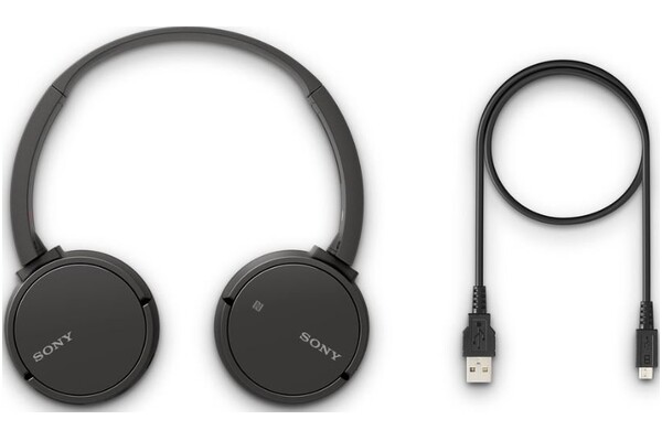 Słuchawki Sony WHCH500 Nauszne Bezprzewodowe czarny