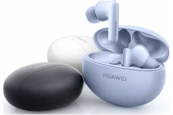 Słuchawki Huawei FreeBuds 5i Dokanałowe Bezprzewodowe srebrny