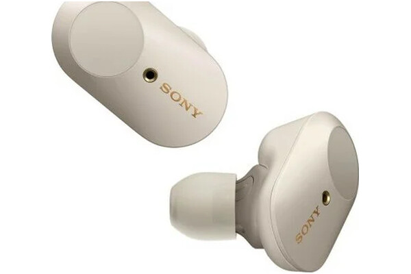 Słuchawki Sony WF1000XM3 Douszne Bezprzewodowe srebrny