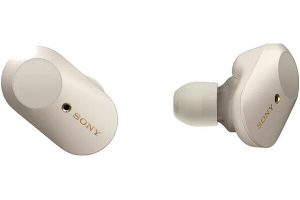 Słuchawki Sony WF1000XM3 Douszne Bezprzewodowe srebrny