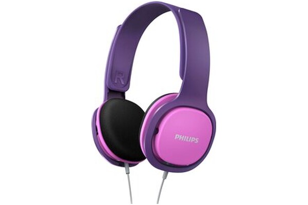 Słuchawki Philips SHK2000PK00 Nauszne Przewodowe Różowo-fioletowy