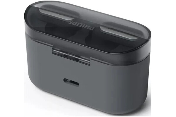 Słuchawki Philips TAT6908BK00 Dokanałowe Bezprzewodowe czarno-srebrny