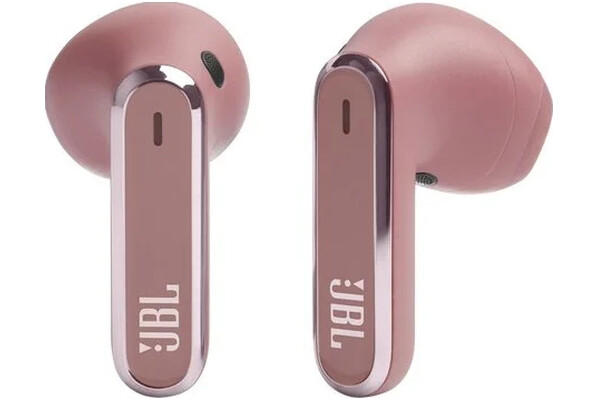 Słuchawki JBL Live Flex Douszne Bezprzewodowe Różowo-srebrny