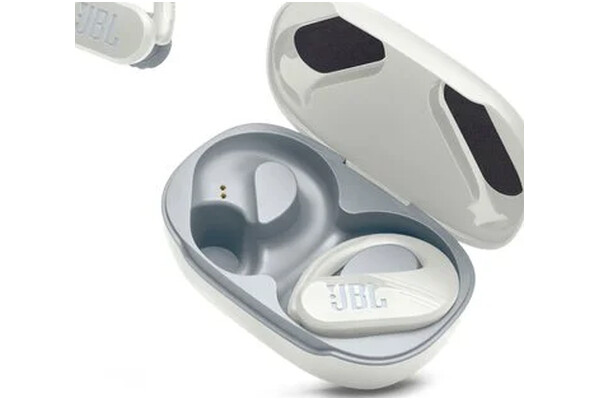 Słuchawki JBL Endurance Peak 3 Dokanałowe Bezprzewodowe biały