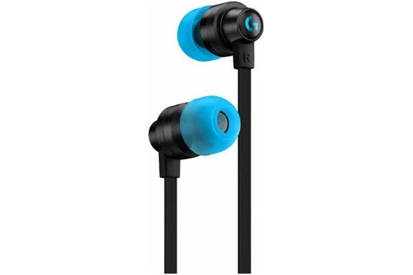 Słuchawki Logitech G333 Dokanałowe Przewodowe czarno-niebieski