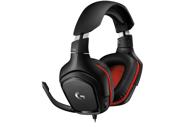 Słuchawki Logitech G332 Nauszne Przewodowe czarny