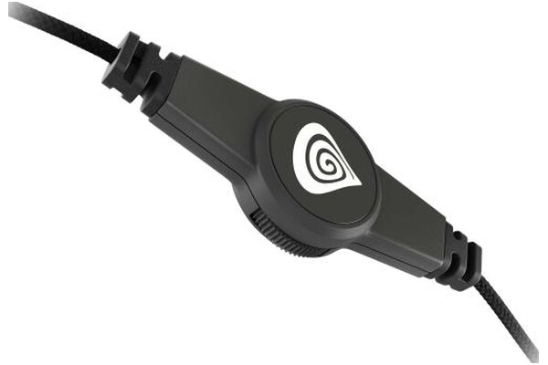 Słuchawki Genesis NSG0901 Argon 200 Nauszne Przewodowe czarno-niebieski