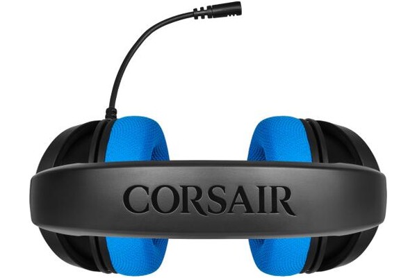 Słuchawki CORSAIR HS35 Nauszne Przewodowe niebieski
