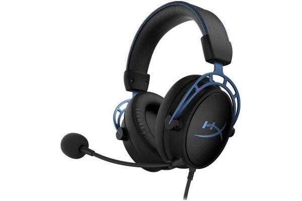 Słuchawki HYPERX Cloud Alpha S Nauszne Przewodowe czarno-niebieski
