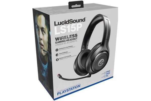 Słuchawki LucidSound LS15P Nauszne Bezprzewodowe czarny