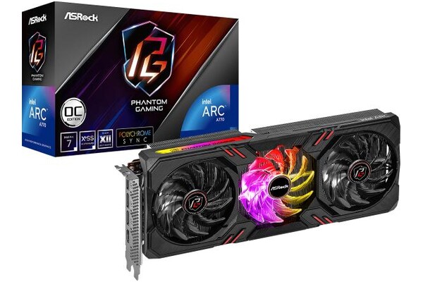 Karta graficzna ASrock A770 Phantom Gaming OC 16GB GDDR6