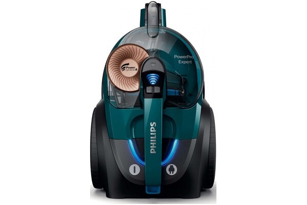 Odkurzacz Philips FC974409 PowerPro Expert tradycyjny bezworkowy 900W niebieski