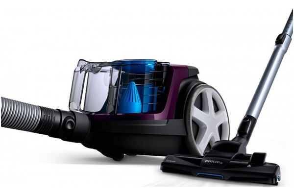 Odkurzacz Philips FC933309 PowerPro Compact tradycyjny bezworkowy 900W fioletowy