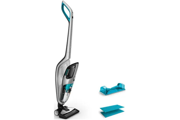 Odkurzacz Philips FC640801 PowerPro Aqua pionowy z pojemnikiem srebrny