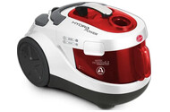Odkurzacz HOOVER HY71PET Hydropower tradycyjny bezworkowy 700W biało-czerwony