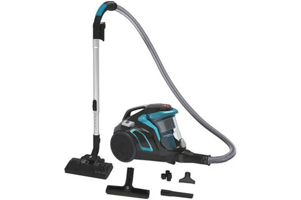 Odkurzacz HOOVER HP710PAR tradycyjny bezworkowy czarno-niebieski