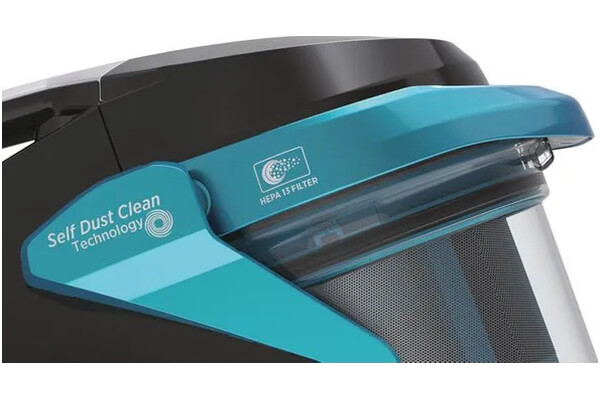 Odkurzacz HOOVER HP710PAR tradycyjny bezworkowy czarno-niebieski