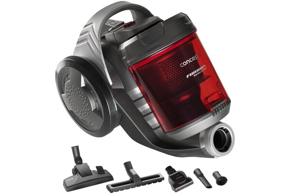 Odkurzacz Concept VP5150 Furious Home Pet tradycyjny bezworkowy 800W czerwony