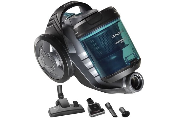 Odkurzacz Concept VP5151 Furious Animal tradycyjny bezworkowy 800W czarno-niebieski
