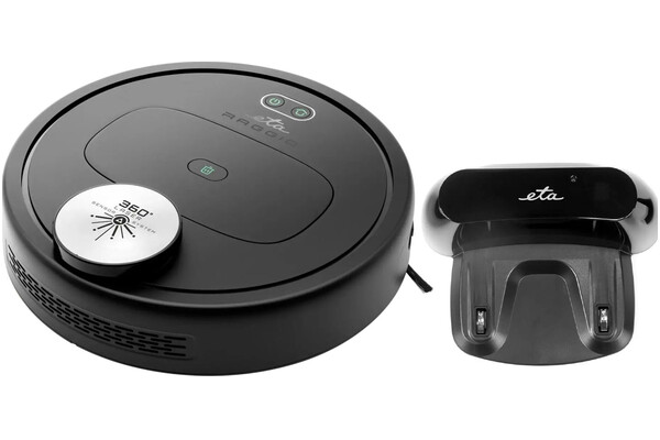 Odkurzacz ETA 522590000 Raggio robot sprzątający z pojemnikiem czarny