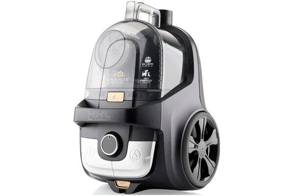 Odkurzacz ETA 222390000 Grande Animal tradycyjny bezworkowy 850W czarno-srebrny