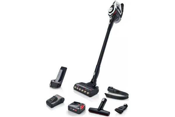 Odkurzacz Bosch BSS8224 Unlimited 8 pionowy z pojemnikiem 2W biały