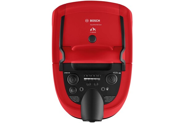 Odkurzacz Bosch BWD421PET AquaWash&Clean tradycyjny z pojemnikiem 2100W czarno-czerwony