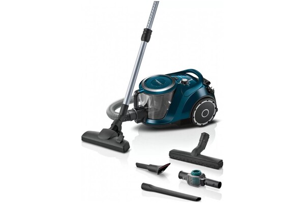 Odkurzacz Bosch BGS41FAM tradycyjny bezworkowy 600W niebieski