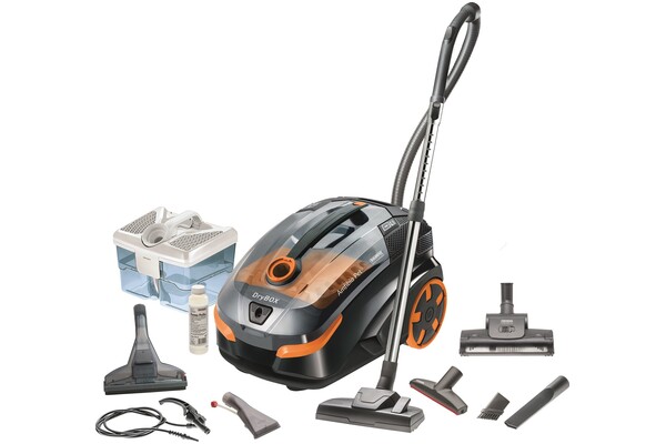 Odkurzacz THOMAS Amfibia Pet tradycyjny z pojemnikiem 1700W czarno-pomarańczowy
