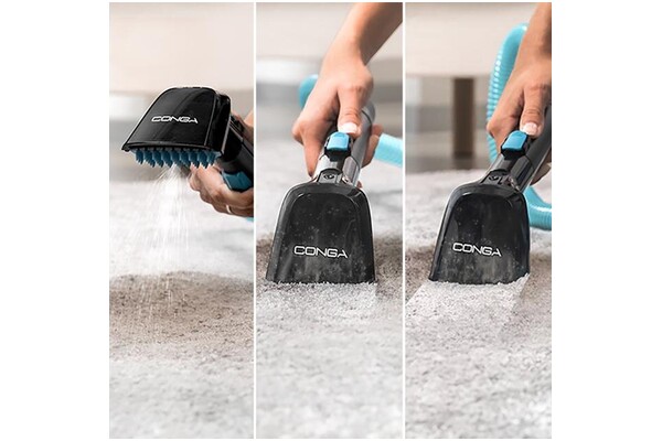 Odkurzacz Cecotec 4000 Conga Carpet & Spot Clean tradycyjny z pojemnikiem 400W niebiesko-szary