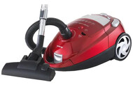 Odkurzacz ARIETE 27521 Red Silent tradycyjny workowy 700W czerwony
