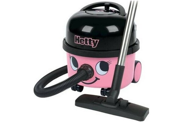 Odkurzacz Numatic HET200 Hetty tradycyjny workowy 620W Różowo-czarny