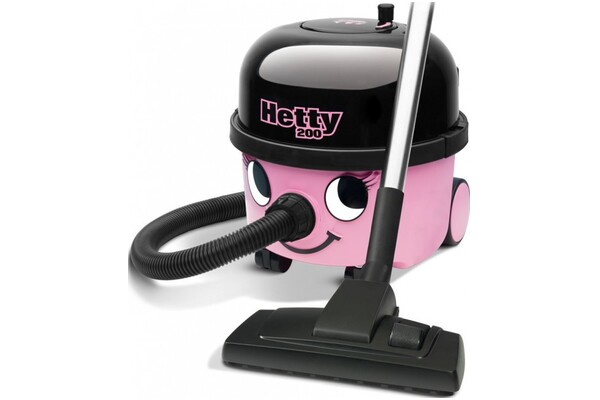 Odkurzacz Numatic HET200 Hetty tradycyjny workowy 620W różowy
