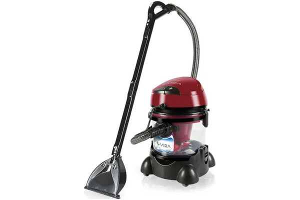 Odkurzacz MPM MOD22 Vira tradycyjny z pojemnikiem 2400W czerwony