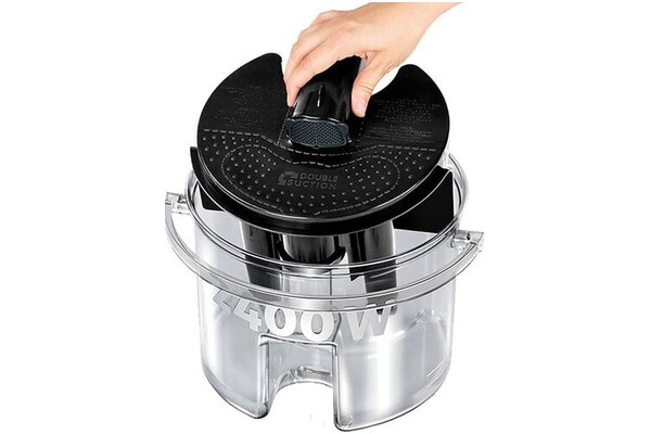 Odkurzacz MPM MOD47 Bora tradycyjny z pojemnikiem 2400W czarno-srebrny