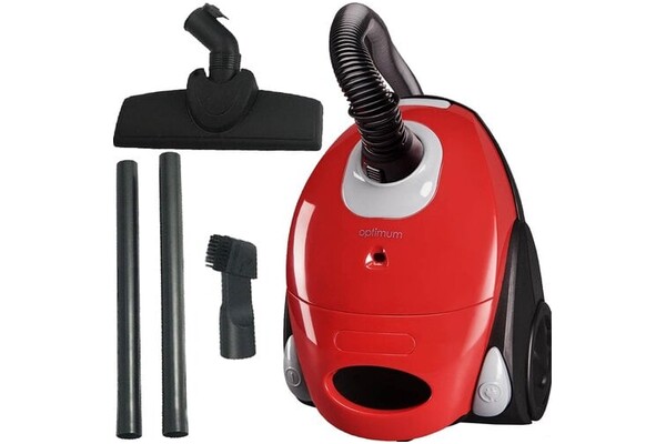 Odkurzacz OPTIMUM OK1580 tradycyjny workowy 700W czerwono-szary