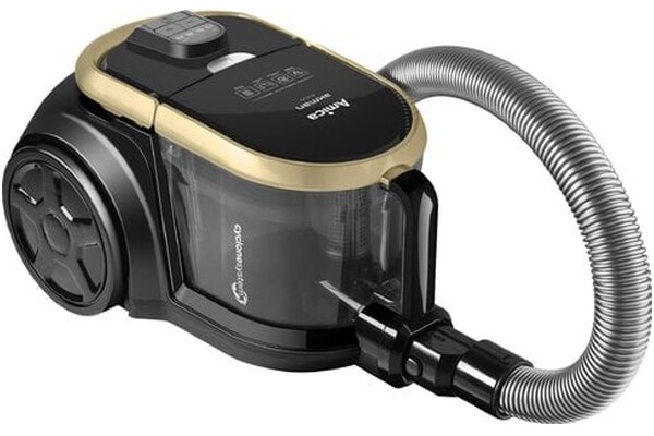 Odkurzacz AMICA VM4013 Akman tradycyjny bezworkowy 900W czarno-złoty