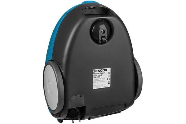 Odkurzacz SENCOR SVC45BLEUE3 tradycyjny workowy 850W niebiesko-czarny