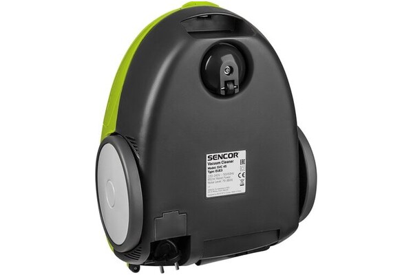 Odkurzacz SENCOR SVC45GREUE3 tradycyjny workowy 850W zielono-czarny