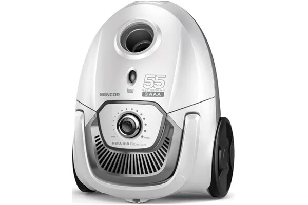 Odkurzacz SENCOR SVC5500WHEUE3 tradycyjny workowy 700W biało-czarny