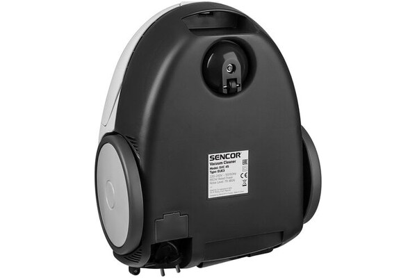 Odkurzacz SENCOR SVC45WHEUE3 tradycyjny workowy 850W biały