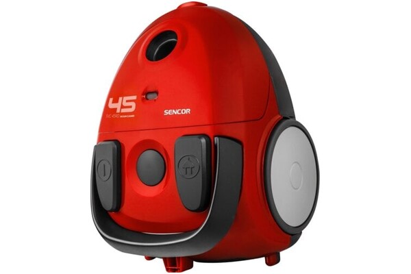 Odkurzacz SENCOR SVC45RDEUE3 tradycyjny workowy 850W czarno-czerwony