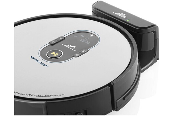 Odkurzacz ETA 251590000 Falco II Smart robot sprzątający z pojemnikiem czarno-srebrny