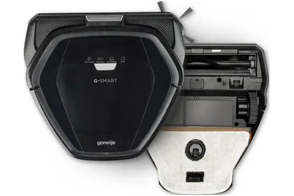 Odkurzacz Gorenje RVC216BK robot sprzątający z pojemnikiem 60W czarny