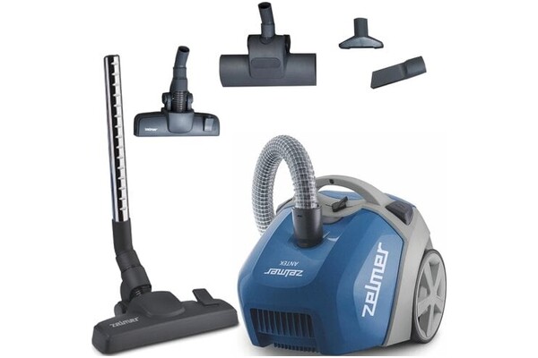 Odkurzacz ZELMER ZVC3502N Antek tradycyjny workowy 900W niebiesko-szary