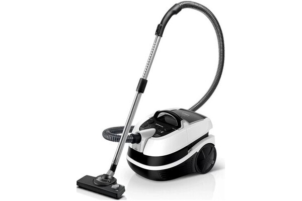 Odkurzacz Bosch BWD421PRO AquaWash&Clean tradycyjny z pojemnikiem 2100W biało-czarny