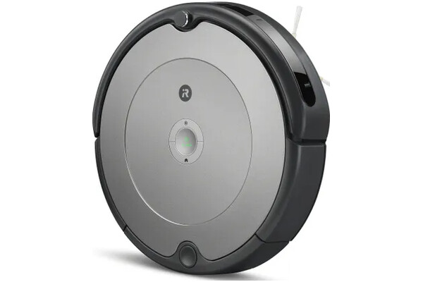 Odkurzacz iRobot 694 Roomba robot sprzątający z pojemnikiem srebrno-czarny