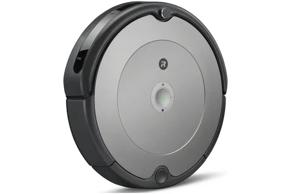 Odkurzacz iRobot 694 Roomba robot sprzątający z pojemnikiem srebrno-czarny
