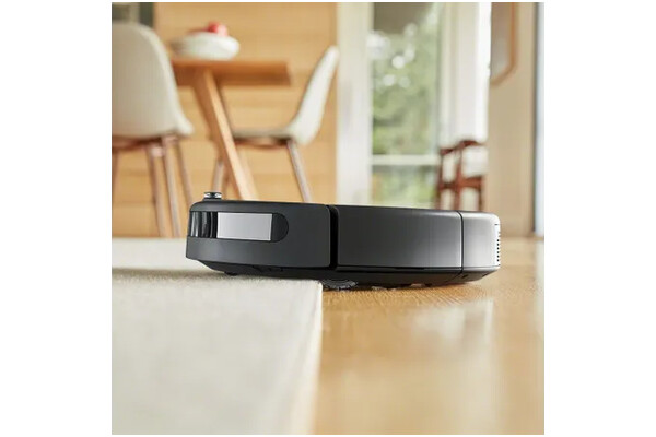 Odkurzacz iRobot 694 Roomba robot sprzątający z pojemnikiem srebrno-czarny