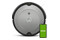 Odkurzacz iRobot 694 Roomba robot sprzątający z pojemnikiem srebrno-czarny